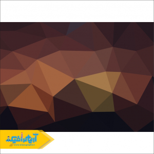 دانلود وکتور ابسترکت قهوه ای تیره و روشن